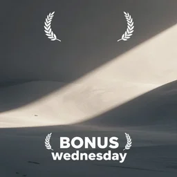 a bonus Wednesday