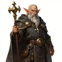 a highly detailed portrait of a dwarf warpriest, rpg portrait, dnd portrait, pathfinder, dndart, deviantart, trending on artstation, masterpiece, intricate, 4 k, hires