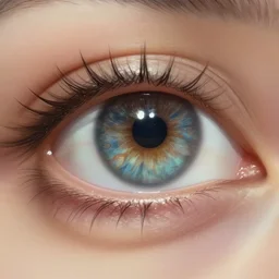 a ultra close - up macro of an eye, fantasy, intricate, elegant, highly detailed, lifelike, photorealistic, digital painting, artstation, illustration, concept art, smooth, sharp focus, naturalism, trending on byron's - muse, by greg rutkowski and greg staples