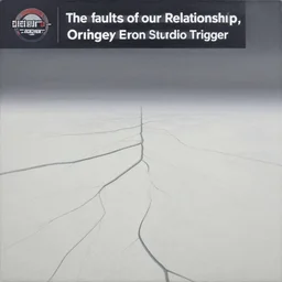 the fault lines of our relationship, studio trigger, an ultrafine detailed painting by rafal olbinski, jeffrey smith, atmospheric dreamscape painting, behance contest winner, pop surrealism, detailed painting, very detailed, minimalist, skeuomorphic, airbrush art