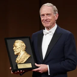 john madden accepting a nobel prize