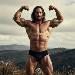 photo jared leto as a body builder with a tiny bottom half