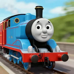 anthropomorphic thomas the tank engine