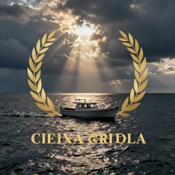 a boat in the sea