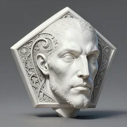 anthropomorphic pentagon head in white darkchief ryan reynolds hydrargent, intricate, elegant, highly detailed phyrexian, wide angle, digital painting, artstation, concept art, sharp focus, illustration, art by artgerm, bob eggleton, stephen hickman, richard corben, wayne barlowe, greg rutkowski, alphonse mucha, 8 k