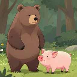 half man, half bear, half pig