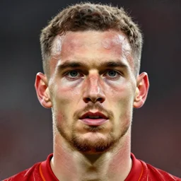 portrait of andrew robertson liverpool fc!!!!!!!!!!!!!!!!!!!!!!!!!!!, detailed face, detailed painting, epic lighting, by ilya repin, phil hale and kent williams