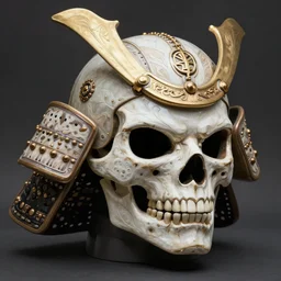 sentient samurai skull mask, inspired by mario feng and luis rollo, intricate, elegant, volumetric lighting, scenery, digital painting, highly detailed, artstation, sharp focus, illustration, concept art, 8 k, ultra hd
