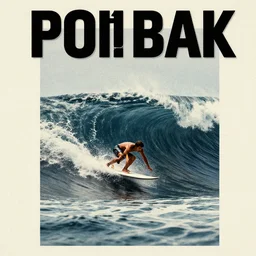 poster art, movie poster, noir, textured, paper texture, point break by saul bass and paul rand, surfing, ocean, waves