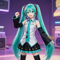 hatsune miku in fallguys