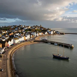Aerial photo of Ramsgate harbour
