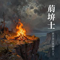oil painted book cover illustration, a campfire on the edge of a cliff, as a dnd environment, ominous, extremely detailed, sharp focus, art by brothers hildebrandt