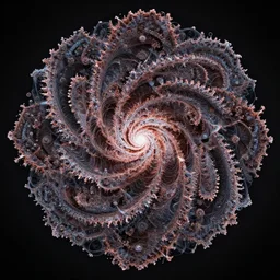 beautiful 3d fractal in very high detail, 4K