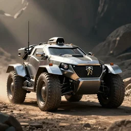 a concept art of a peugeot war mech, strong and aggressive, peugeot armor, artstation