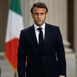 Italian Emmanuel Macron in American Psycho (1999)