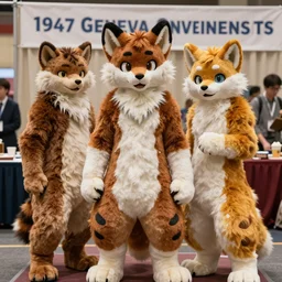 The 1947 geneva conventions but it's a furry convention