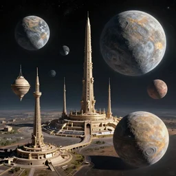 list of ancient stations, cosmic weapons, colossal space constructions and engineered artificial moons, only images