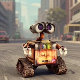 WALL-E as a real person