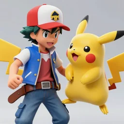 ash ketchum using a leather belt to hit pikachu, high quality, hyperdetailed, hyperrealistic, anime style, 4 k hd, ray tracing, rtx