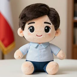 ferdinand marcos, an anime fumo plush of ferdinand marcos, plush, detailed product photo