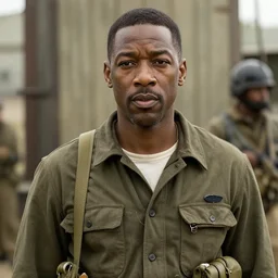 Laurence Fishburne in Saving Private Ryan