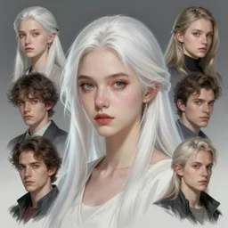 character concept art of a white haired young gorgeous female fairy computer scientist | | distinct - fine, key visual, realistic shaded perfect face, fine details by stanley artgerm lau, wlop, rossdraws, james jean, andrei riabovitchev, marc simonetti, sakimichan, and jakub rebelka, trending on artstation