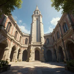 destiny 2 the tower courtyard in real life, photo