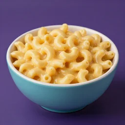 bowl of neon mac and cheese, 1 9 8 0 s miami vibes
