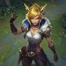 neeko league of legends, photorealistic 4 k portrait.