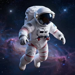 an ultradetailed illustration of an enlightened spaceman, drifting through a nebula, star in the background, intricate detail, cinematic, 8 k, cel shaded, volumetric lighting, octane render, art by jeong seon, pixv
