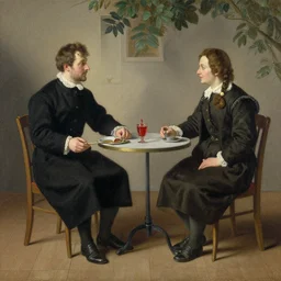 das ungleiche paar von wilhelm leibl