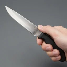 makiplier holding a knife