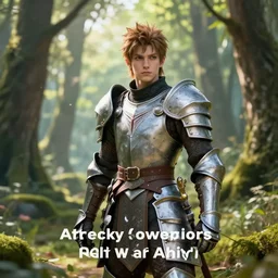 fantasy art anthro ahri forest medieval armour bright landscape depth of field hyperrealism 4 k trending award winning photo still