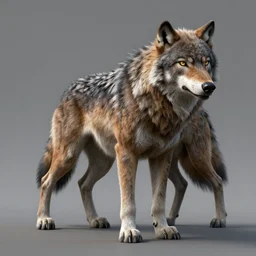 fantasy timberwolf, high detail, fantasy art, concept art, 4 k, ultra detail, computer art
