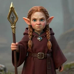 female dwarf cleric | d&d | Wayne Reynolds | braided hair
