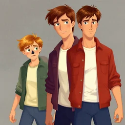 character art by bastien lecouffe - deharme, marty mcfly, absolute chad