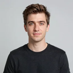 portrait of comic book artist male Kelsey Shannon