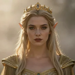 Beautiful elegant regal high elf royalty portrait, face centered portrait, Confident, fog, volumetric lighting, beautiful, golden hour, sharp focus, ultra detailed, conceptartworld by Leesha Hannigan, Ross Tran, Thierry Doizon, Kai Carpenter, Ignacio Fernández Ríos