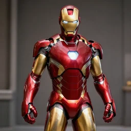 the rock dressed as iron man