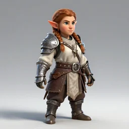 female dwarf fighter| d&d | Wayne Reynolds | braided hair