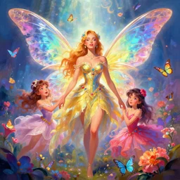 wonderdream silvio berlusconi faerie feather wing digital art painting fantasy bloom vibrant keane glen and apterus sabbas and guay rebecca and demizu posuka illustration character design concept colorful joy atmospheric lighting butterfly