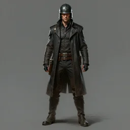 character design colin farrell as judge dredd, full body shot, boots, helmet, concept art, detailed face, fantasy, highly detailed, cinematic lighting, digital art painting by greg rutkowski