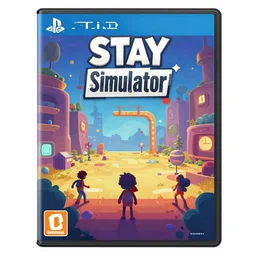 Game box cover, Stay Simulator 2022