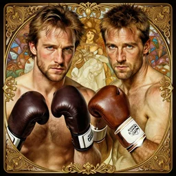 hdr portrait photography brendan fraser boxing against keanu reeves, cinematic, coherent portraits, from time magazine, intricate, elegant, highly detailed, digital photo, trending on artstation, hdr photo, smooth, sharp focus, illustration, art by artgerm and greg rutkowski and alphonse mucha