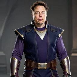 elon musk as a thanos