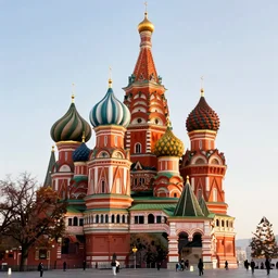 high quality image of Red Square in Moscow in flame, detailed, realism