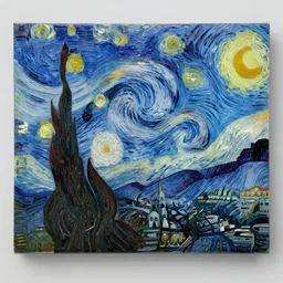 Apocalyptic Inferno by Vincent Van Gogh (1890), oil on canvas