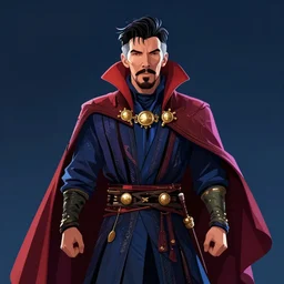 doctor strange vector art, trending on art station