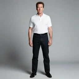 arnold schwarzenegger as he - man, full body, symmetrical features, color photo, 1 9 8 5 photograph, kodachrome, aged paper, sergio leone, master prime lenses, cinematic