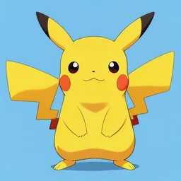 a painting of pikachu